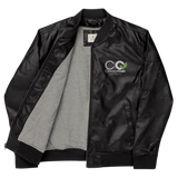 CC Leather Bomber Jacket