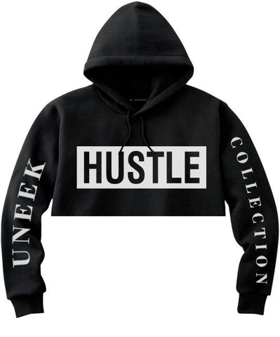 Hustle Crop Hoodie