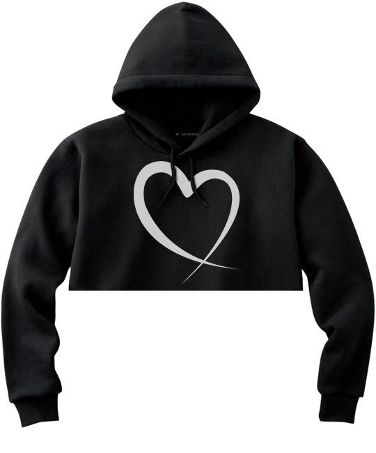 Love It Crop Hoodie
