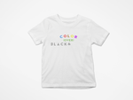 Color Over B&W Tee Kid