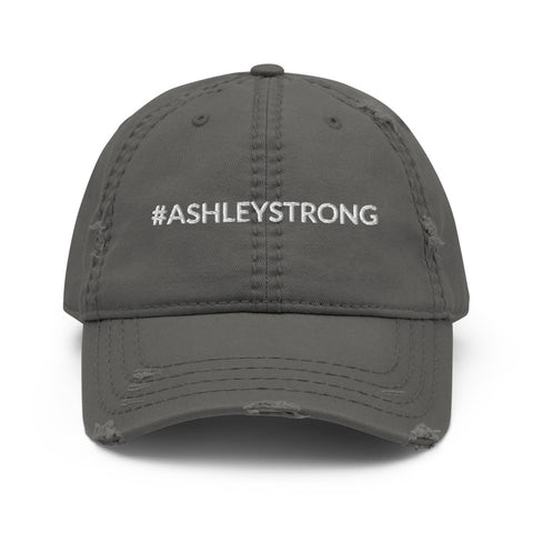 Ashley Strong Distressed Dad Hat