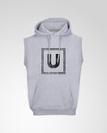 Faded U Sleeveless Hoodie