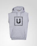 Faded U Sleeveless Hoodie