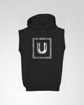 Faded U Sleeveless Hoodie