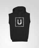 Faded U Sleeveless Hoodie